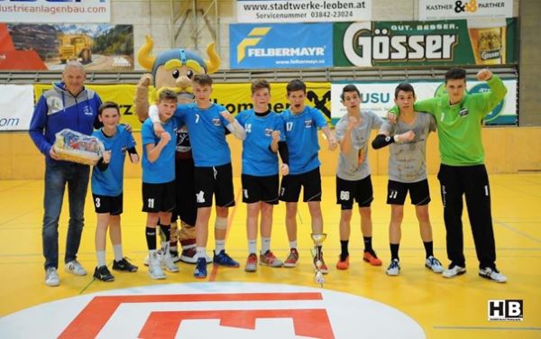 MJU15 von Union JURI Leoben gewinnt „Steiermark Cup“